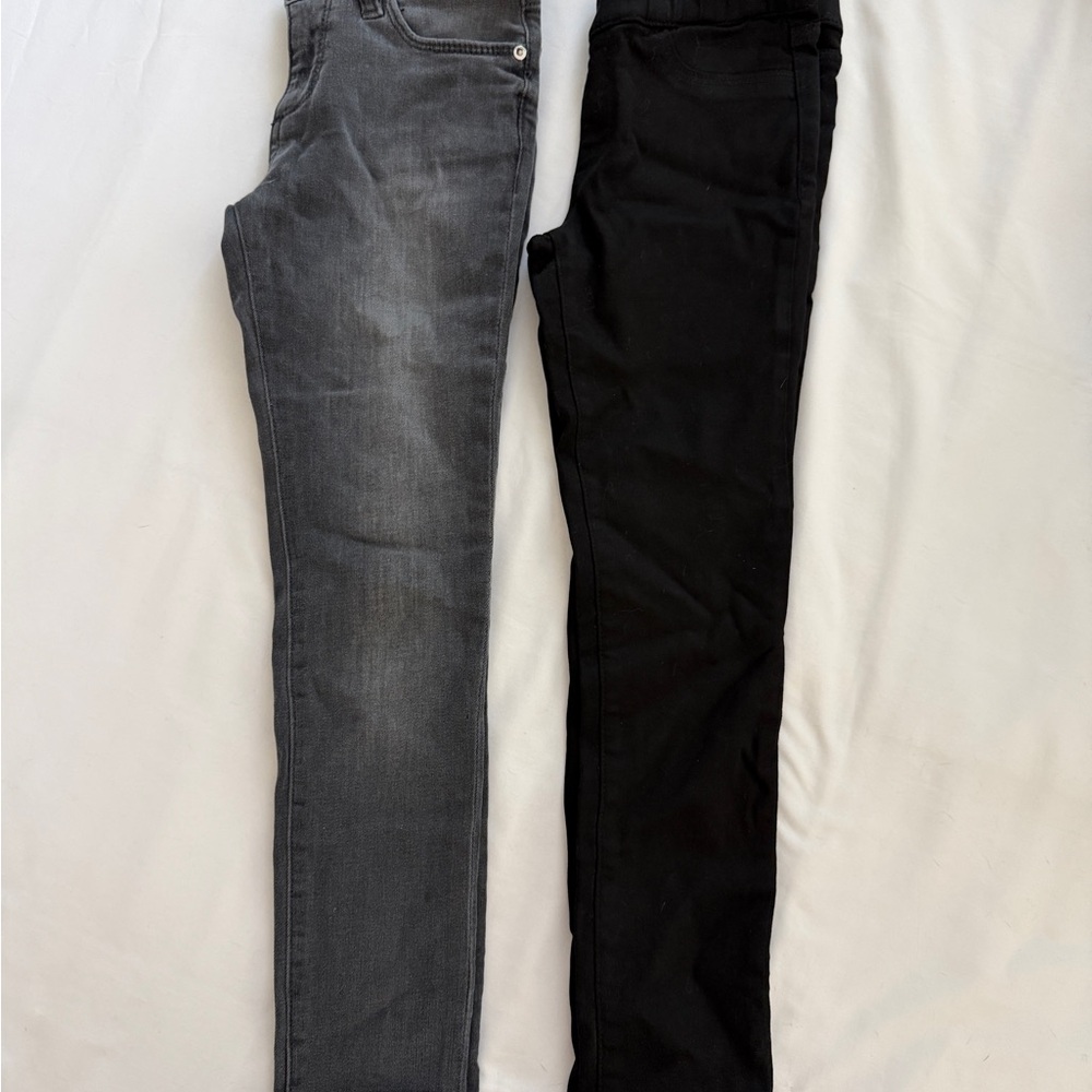 DL1961 Skinny Jeans Duo in Black and Charcoal